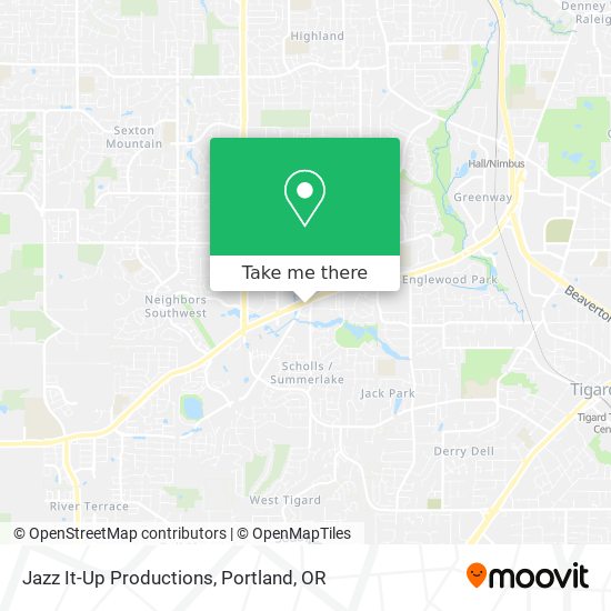 Mapa de Jazz It-Up Productions