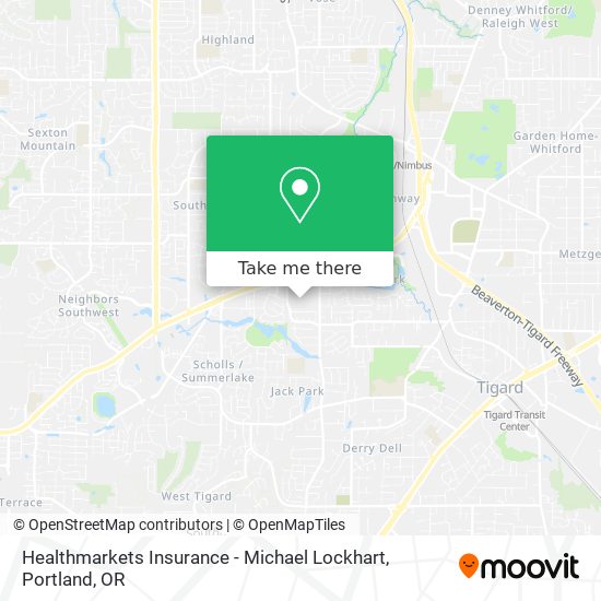 Mapa de Healthmarkets Insurance - Michael Lockhart