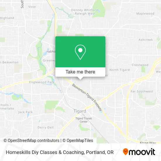 Mapa de Homeskills Diy Classes & Coaching