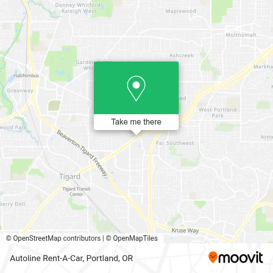Autoline Rent-A-Car map