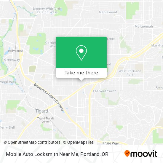 Mapa de Mobile Auto Locksmith Near Me