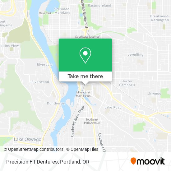 Precision Fit Dentures map