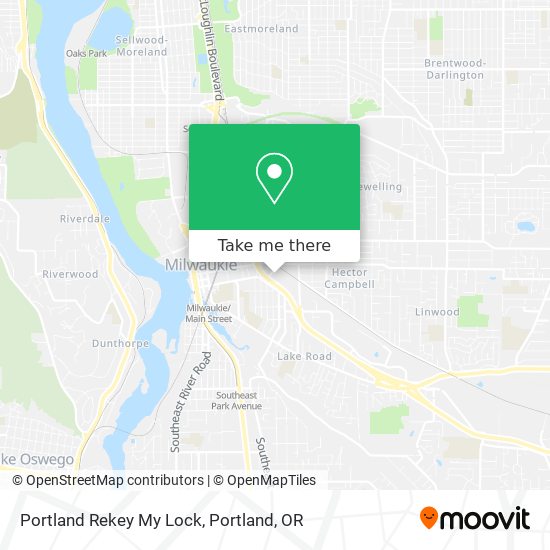 Portland Rekey My Lock map