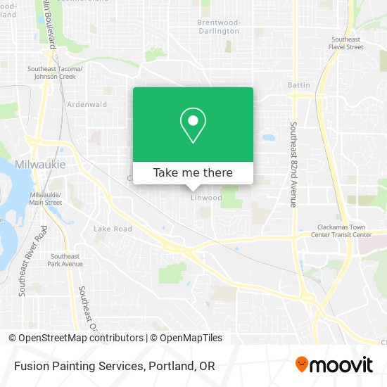 Fusion Painting Services map