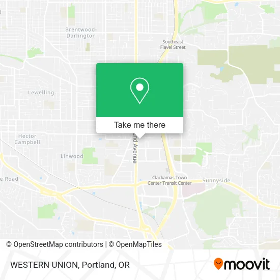 Mapa de WESTERN UNION