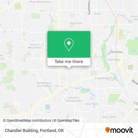 Chandler Building map