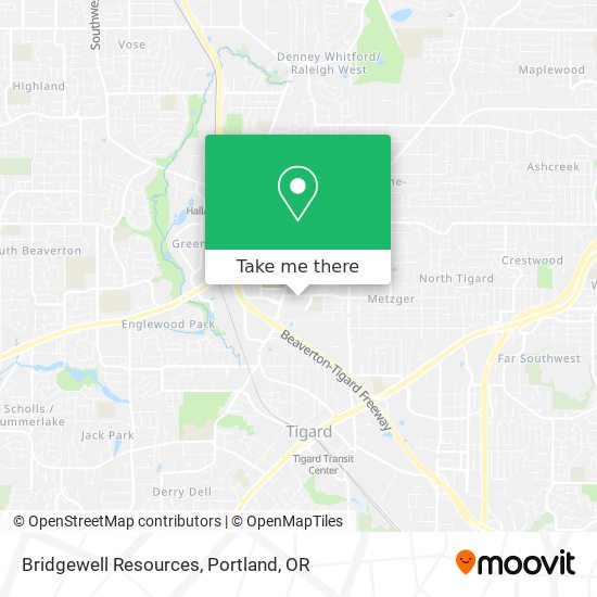 Bridgewell Resources map