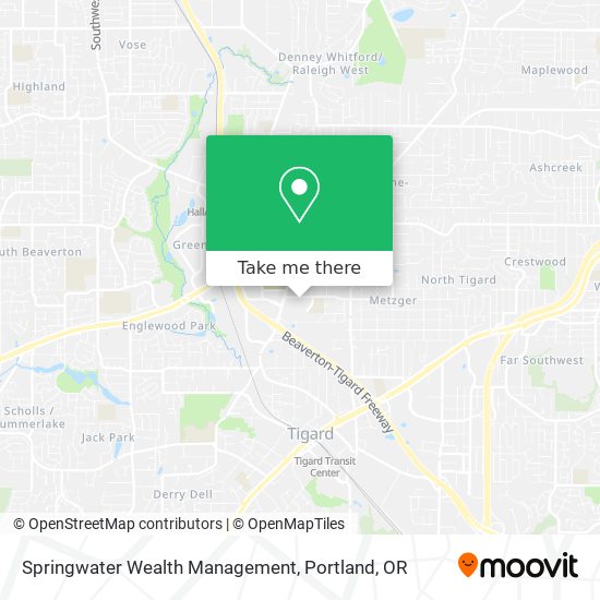 Mapa de Springwater Wealth Management