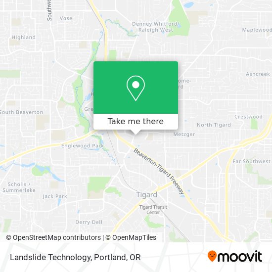 Landslide Technology map