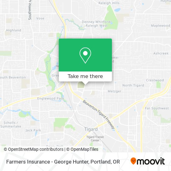 Mapa de Farmers Insurance - George Hunter