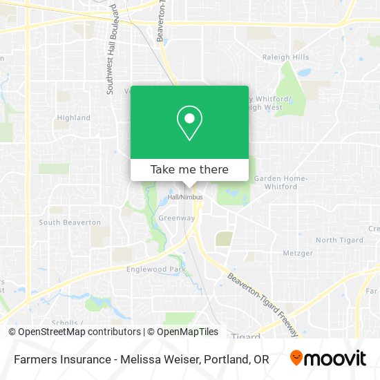 Mapa de Farmers Insurance - Melissa Weiser