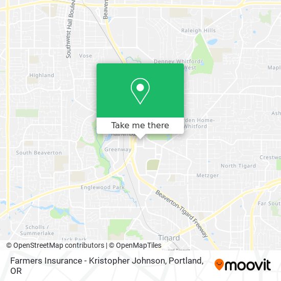 Mapa de Farmers Insurance - Kristopher Johnson