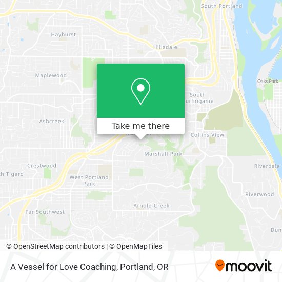 A Vessel for Love Coaching map