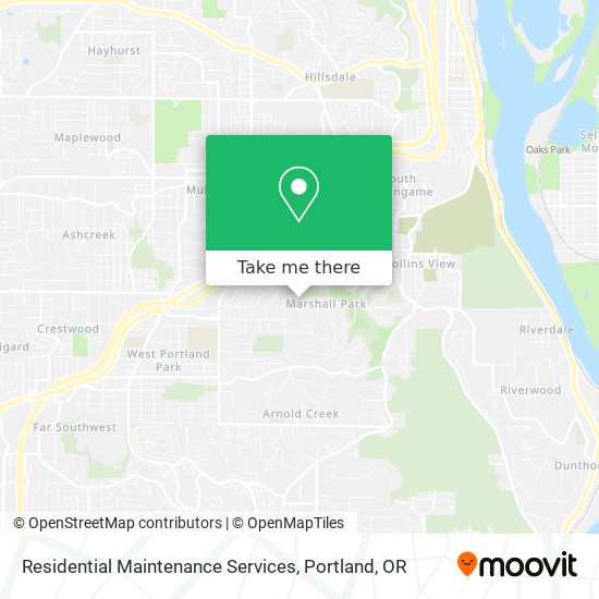 Residential Maintenance Services map