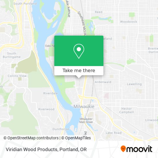 Viridian Wood Products map