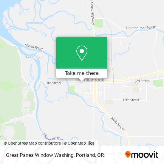 Mapa de Great Panes Window Washing
