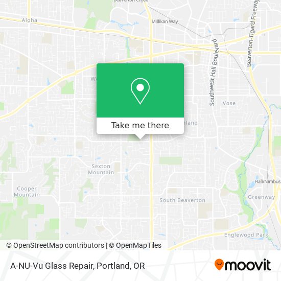 Mapa de A-NU-Vu Glass Repair