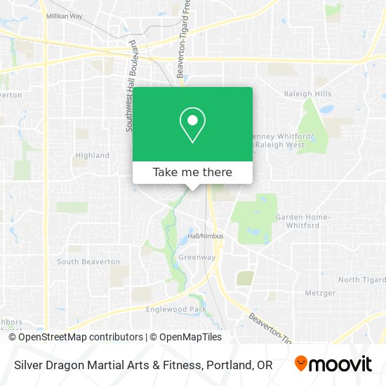 Silver Dragon Martial Arts & Fitness map