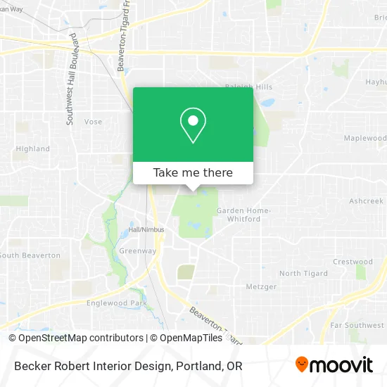 Becker Robert Interior Design map