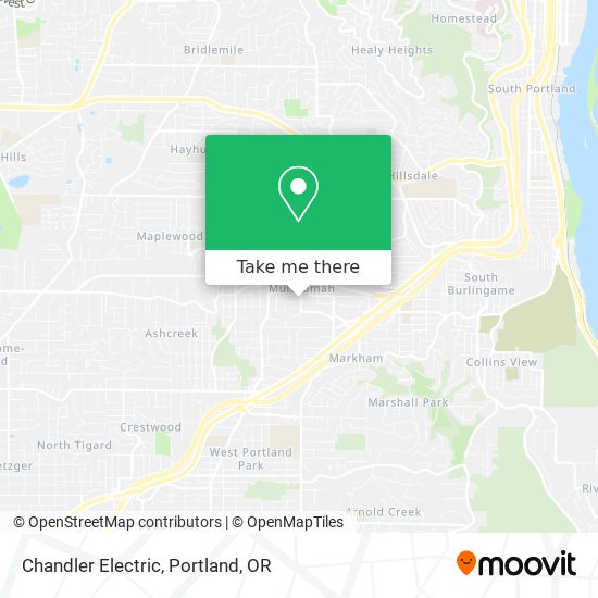 Mapa de Chandler Electric