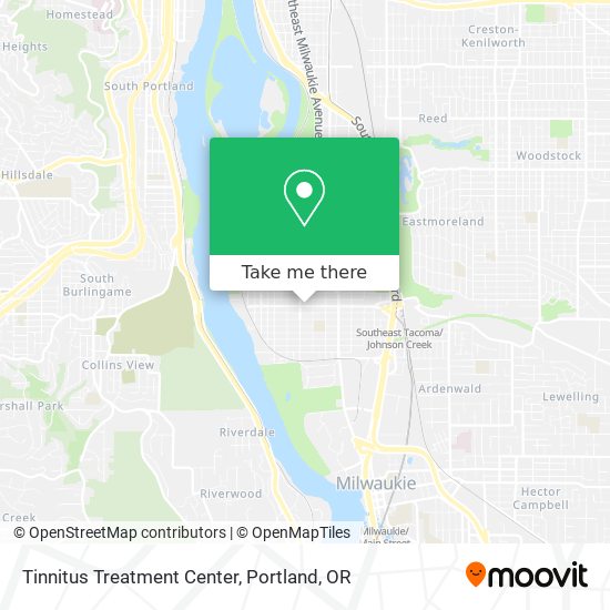 Mapa de Tinnitus Treatment Center