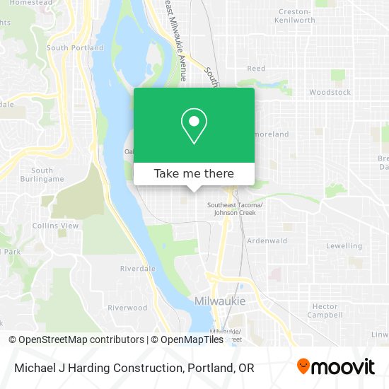 Mapa de Michael J Harding Construction