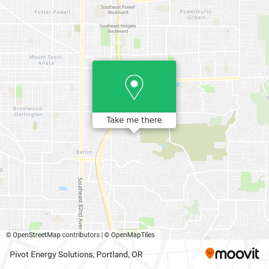 Mapa de Pivot Energy Solutions