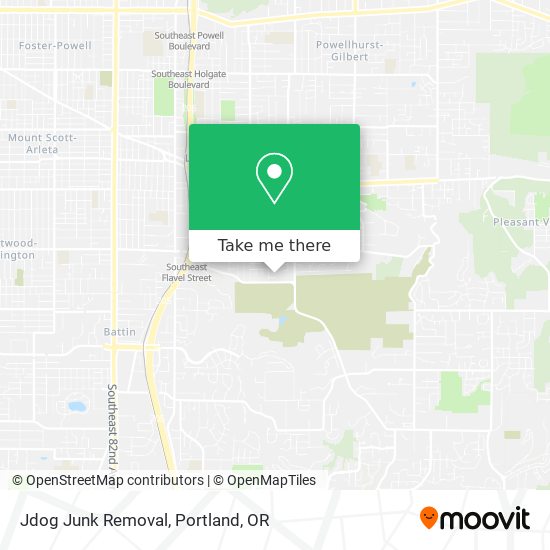 Jdog Junk Removal map
