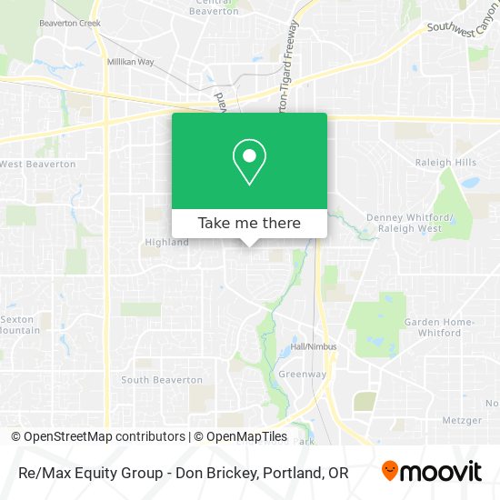 Re / Max Equity Group - Don Brickey map