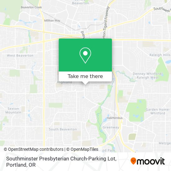 Mapa de Southminster Presbyterian Church-Parking Lot