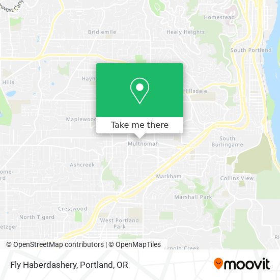 Fly Haberdashery map