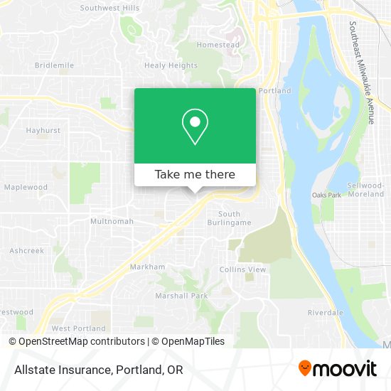 Allstate Insurance map