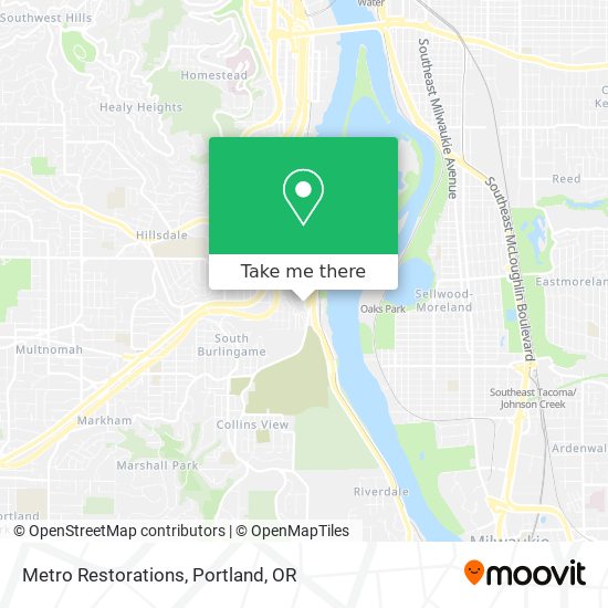 Metro Restorations map