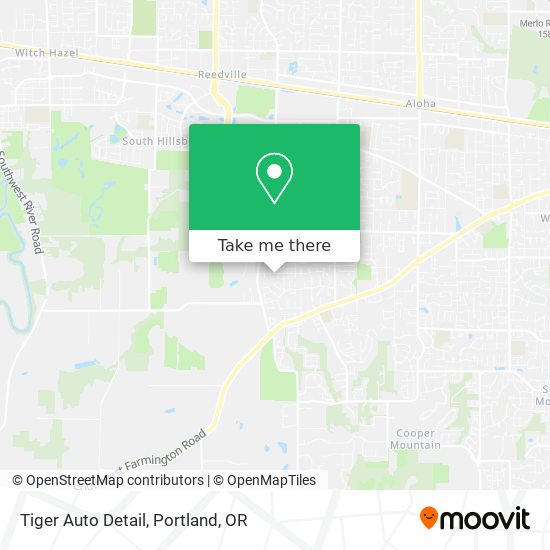 Mapa de Tiger Auto Detail