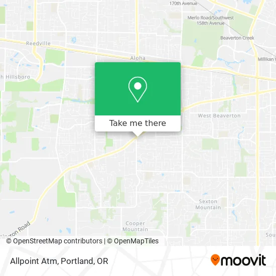 Allpoint Atm map