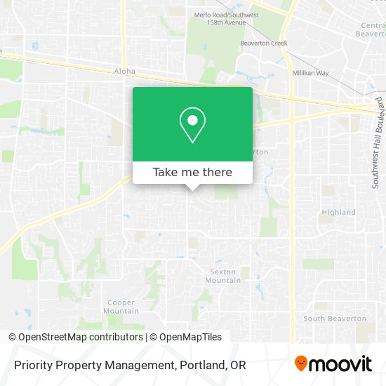 Mapa de Priority Property Management