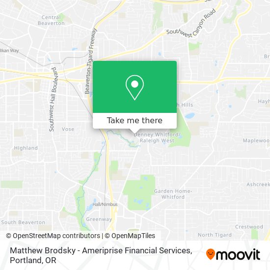Matthew Brodsky - Ameriprise Financial Services map