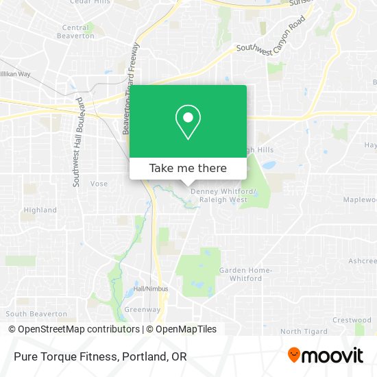 Pure Torque Fitness map
