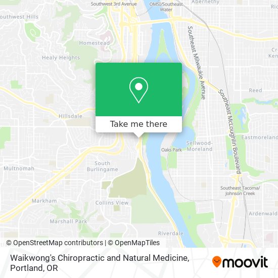 Waikwong's Chiropractic and Natural Medicine map