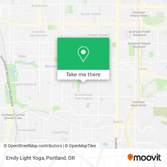 Mapa de Emily Light Yoga