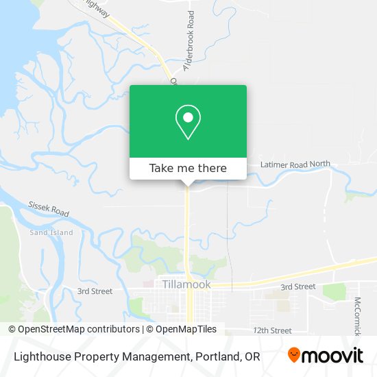 Lighthouse Property Management map