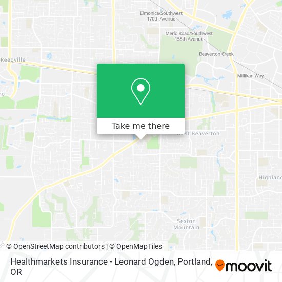 Healthmarkets Insurance - Leonard Ogden map