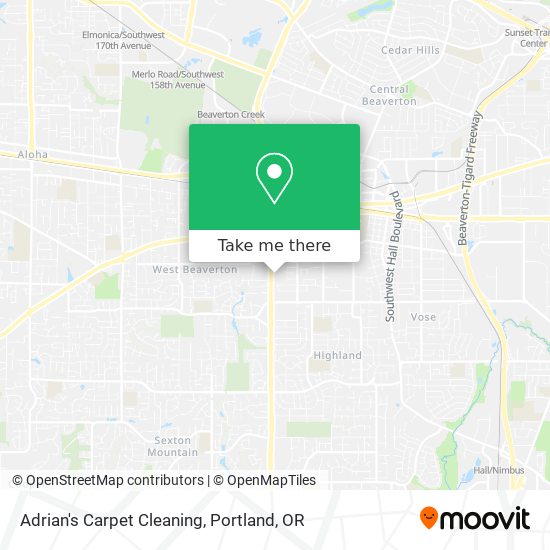 Mapa de Adrian's Carpet Cleaning