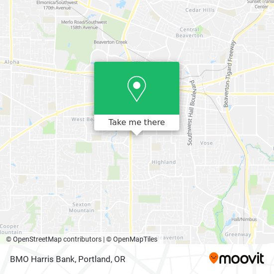 BMO Harris Bank map