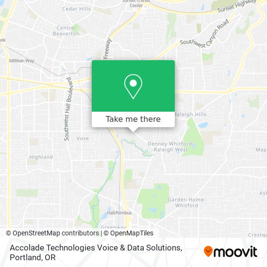 Mapa de Accolade Technologies Voice & Data Solutions