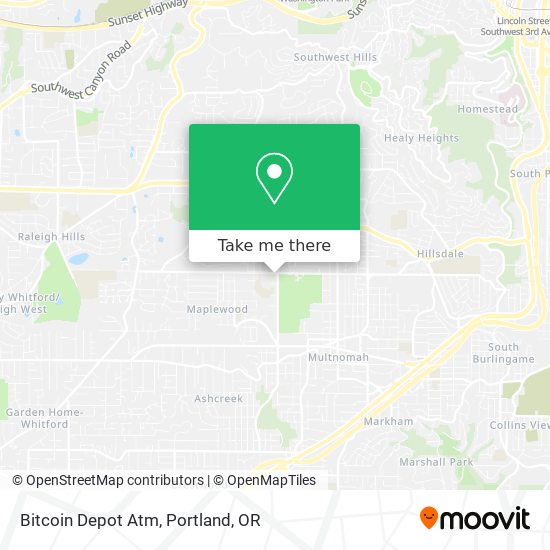 Mapa de Bitcoin Depot Atm