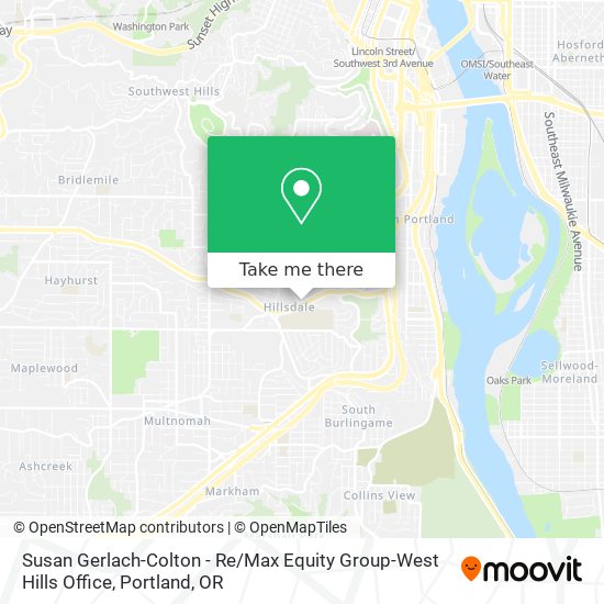 Mapa de Susan Gerlach-Colton - Re / Max Equity Group-West Hills Office