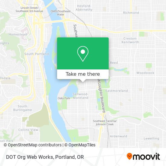 DOT Org Web Works map