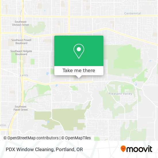 Mapa de PDX Window Cleaning