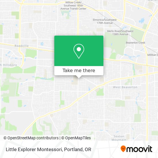 Mapa de Little Explorer Montessori